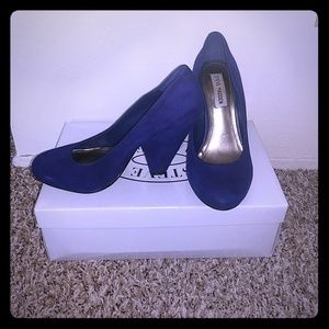 Steve Madden Royal Blue Heels